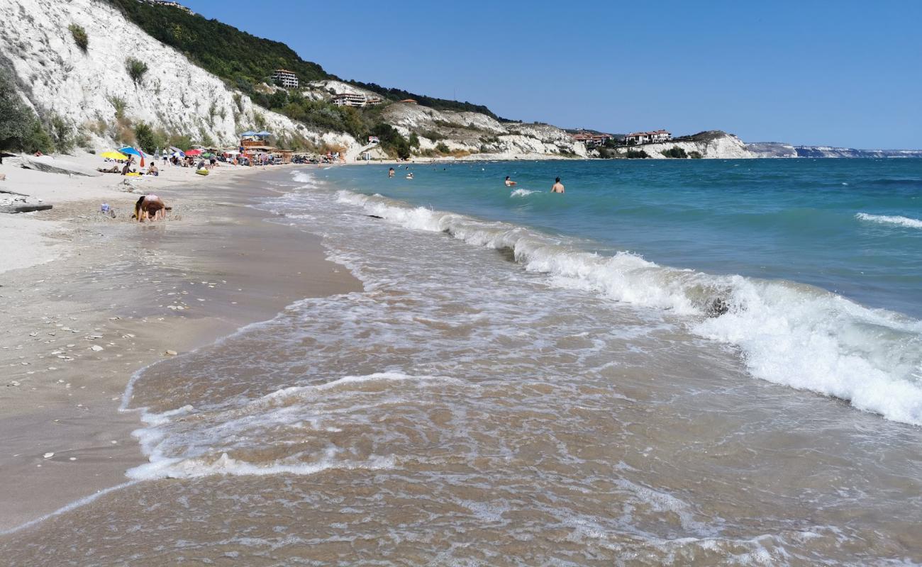 Foto af Cybele beach med lys sand overflade