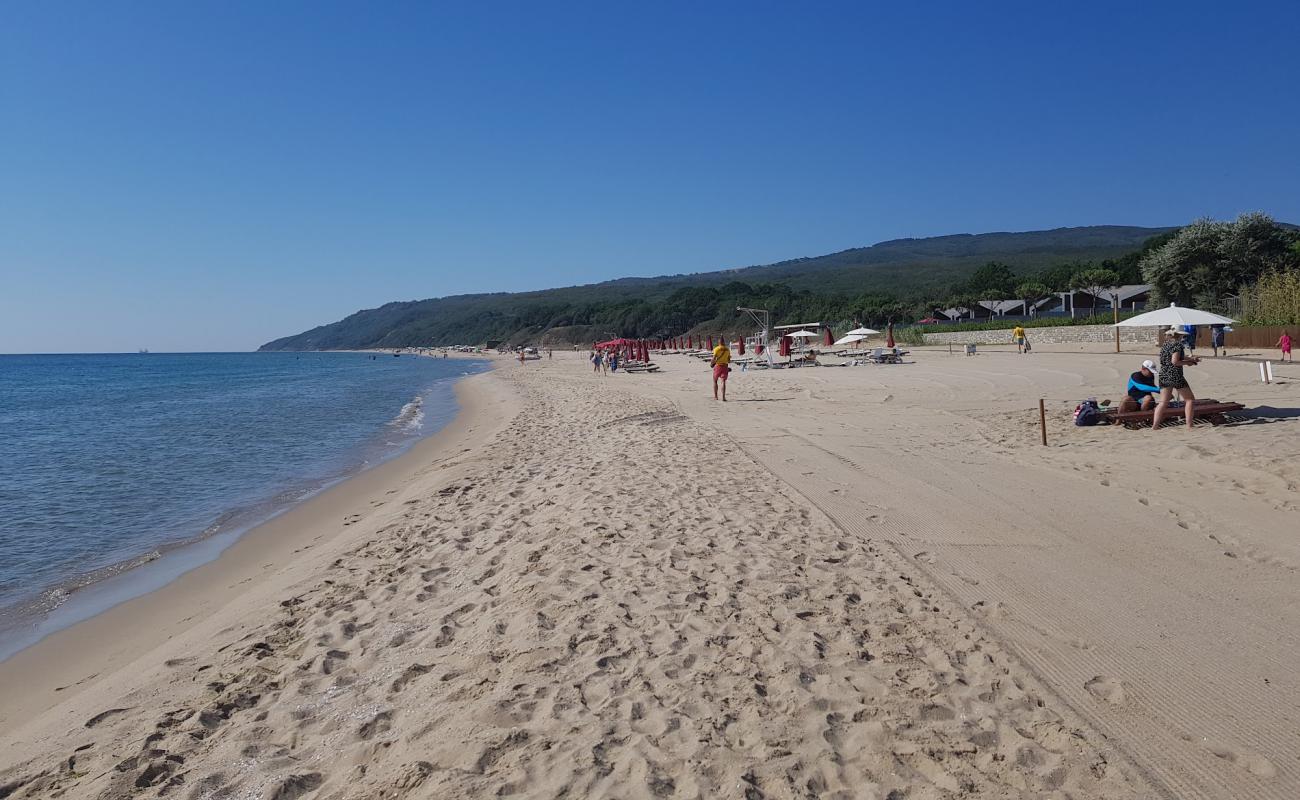 Foto af Plyazh Irakli med lys sand overflade