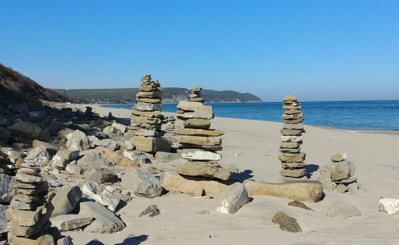 Foto af Peshova hut med lys sand overflade