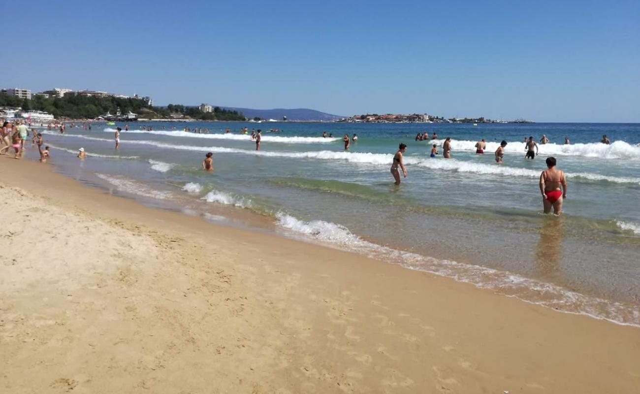 Foto af Nessebar nude beach med hvidt fint sand overflade