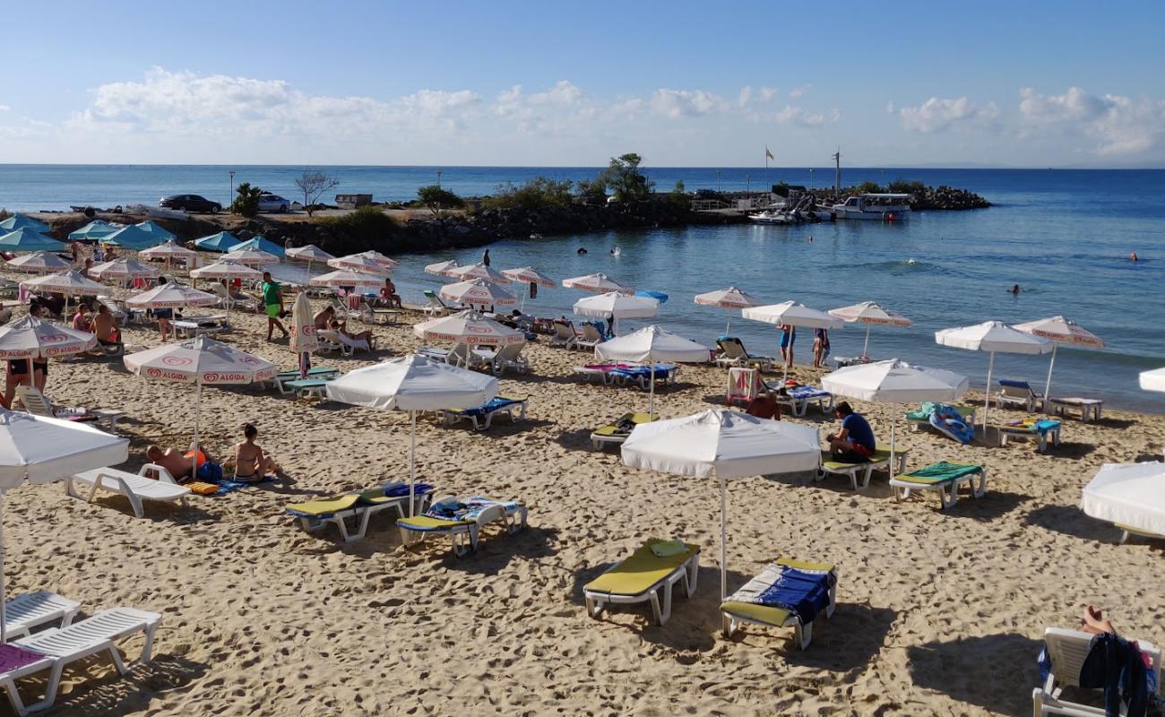 Foto af Olympic hope beach II med hvidt sand overflade