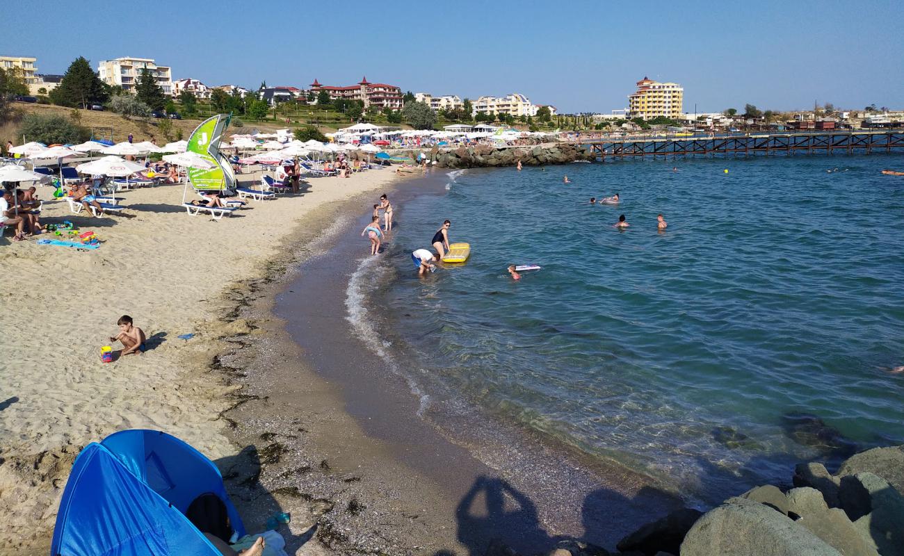 Foto af Ravda beach South med hvidt sand overflade