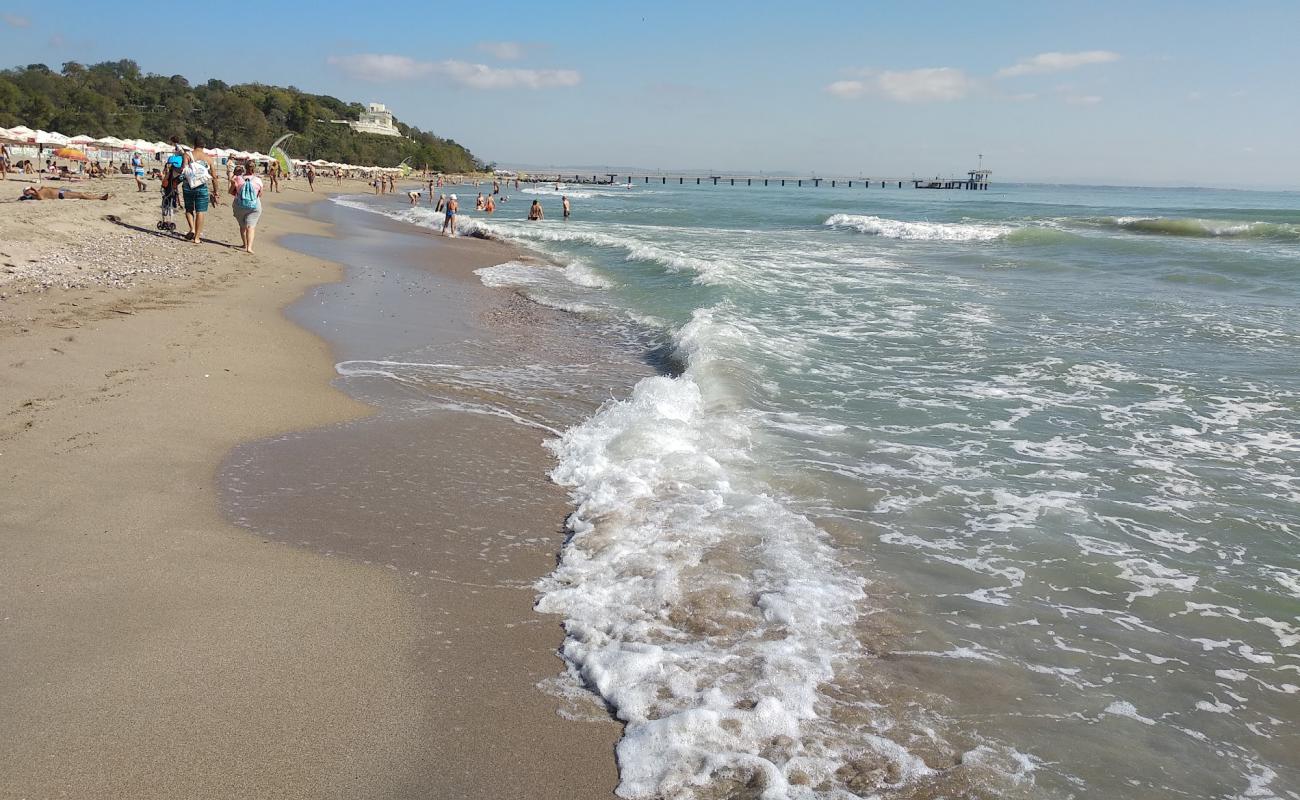 Foto af Burgas South med lys sand overflade