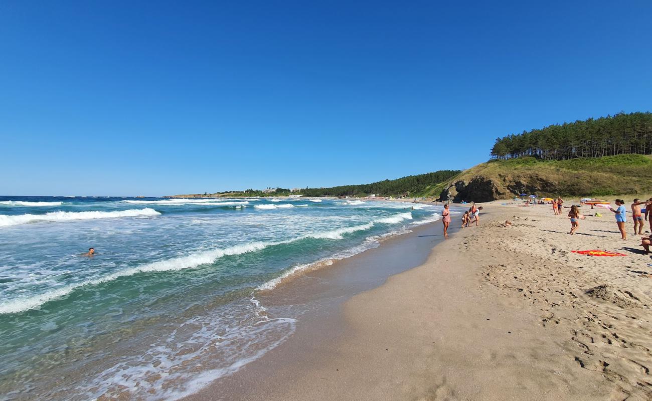 Foto af Ahtopol beach med lys fint sand overflade