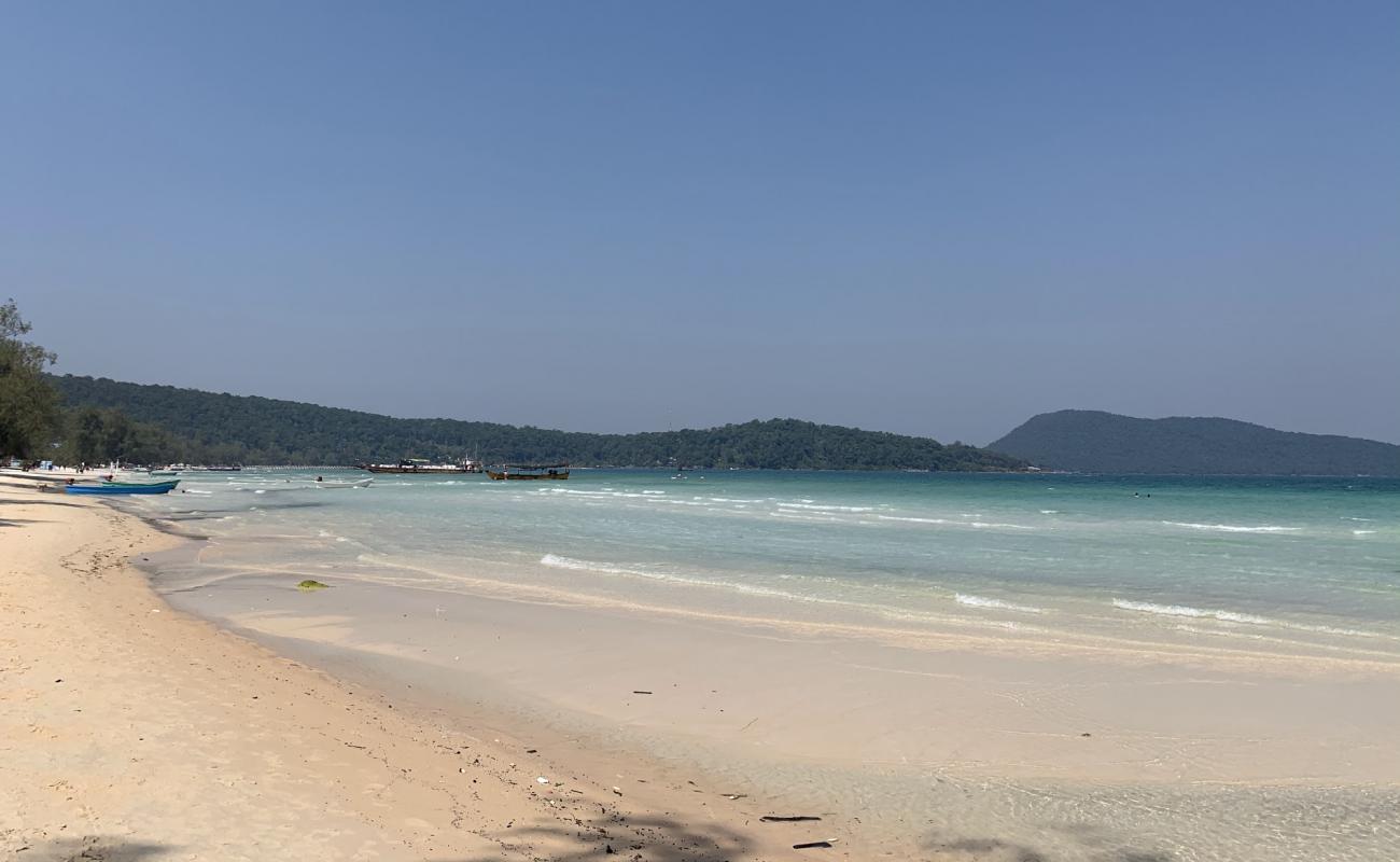 Foto af Koh Rong Samloem Beach med lys sand overflade