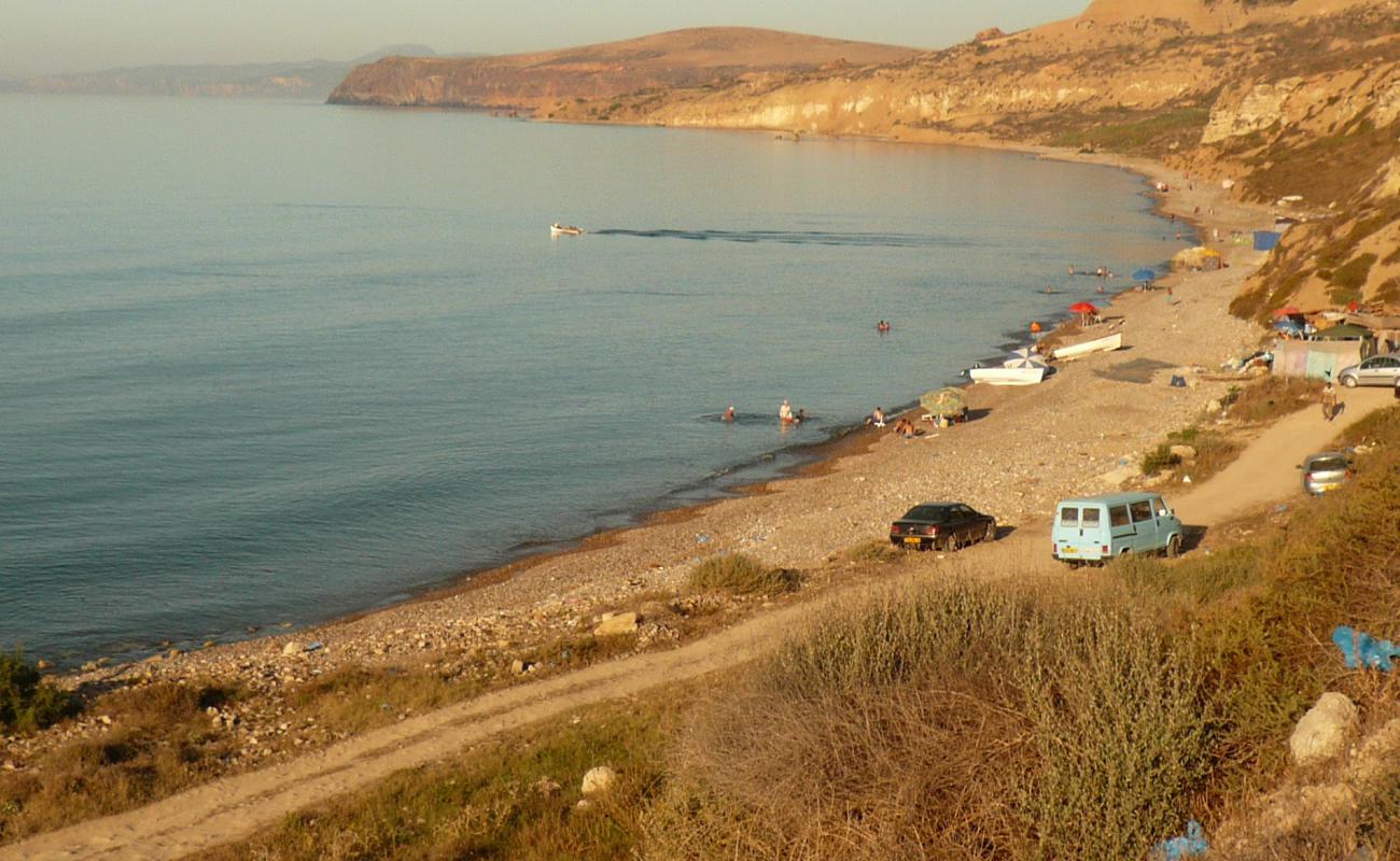 Foto af Plage Maarouf med lyst sand & sten overflade