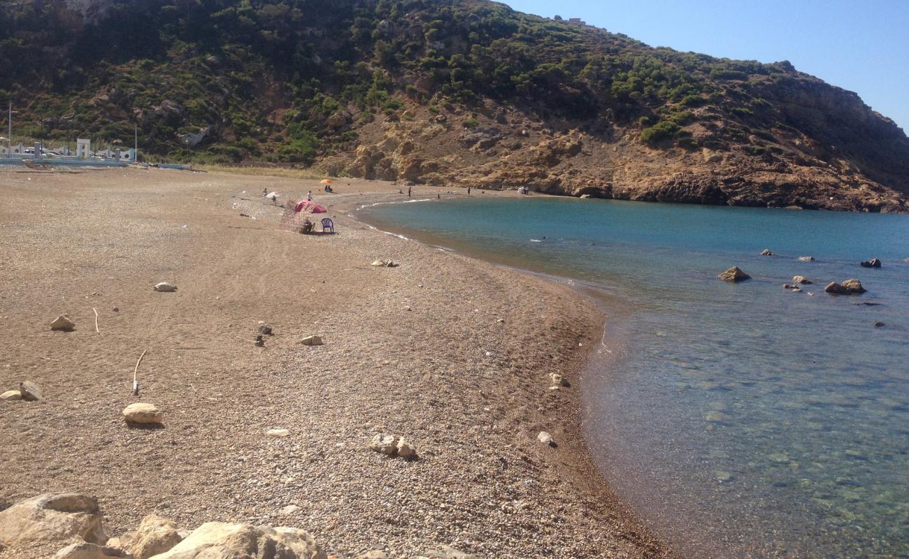 Foto af Plage Agla med let sten overflade