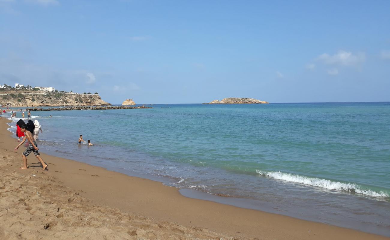 Foto af Plage Rachgoun med lys sand overflade