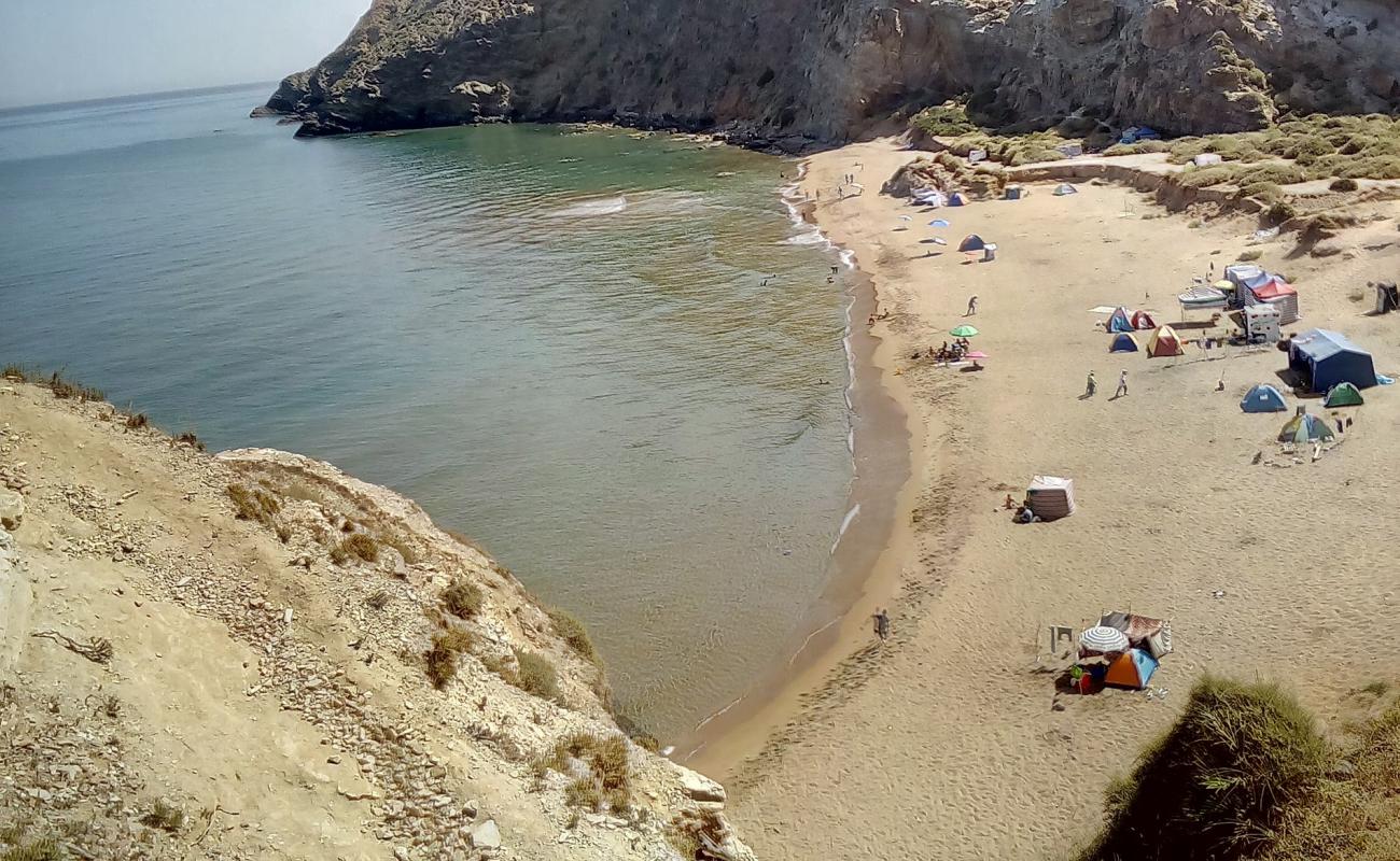 Foto af Plage Hafer Djmel med lys sand overflade