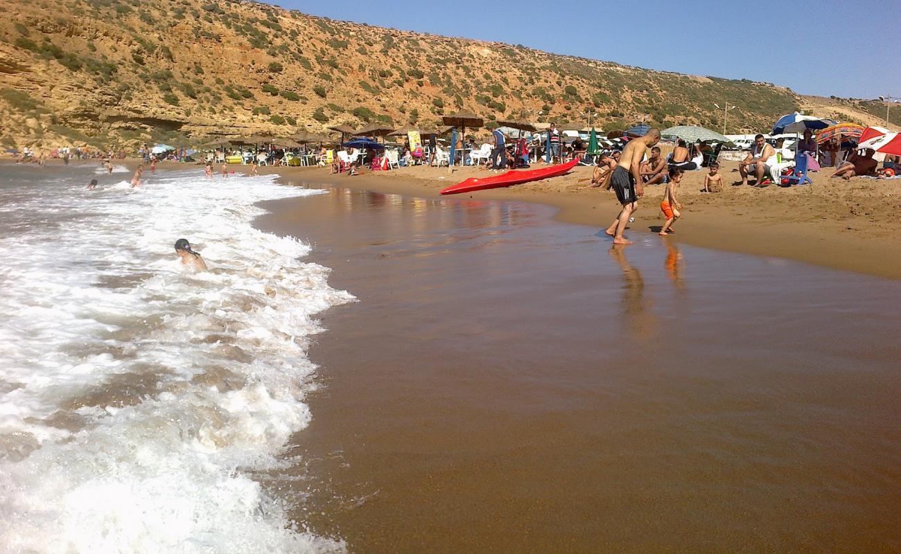 Foto af Plage Sidi Djelloul med fin brunt sand overflade