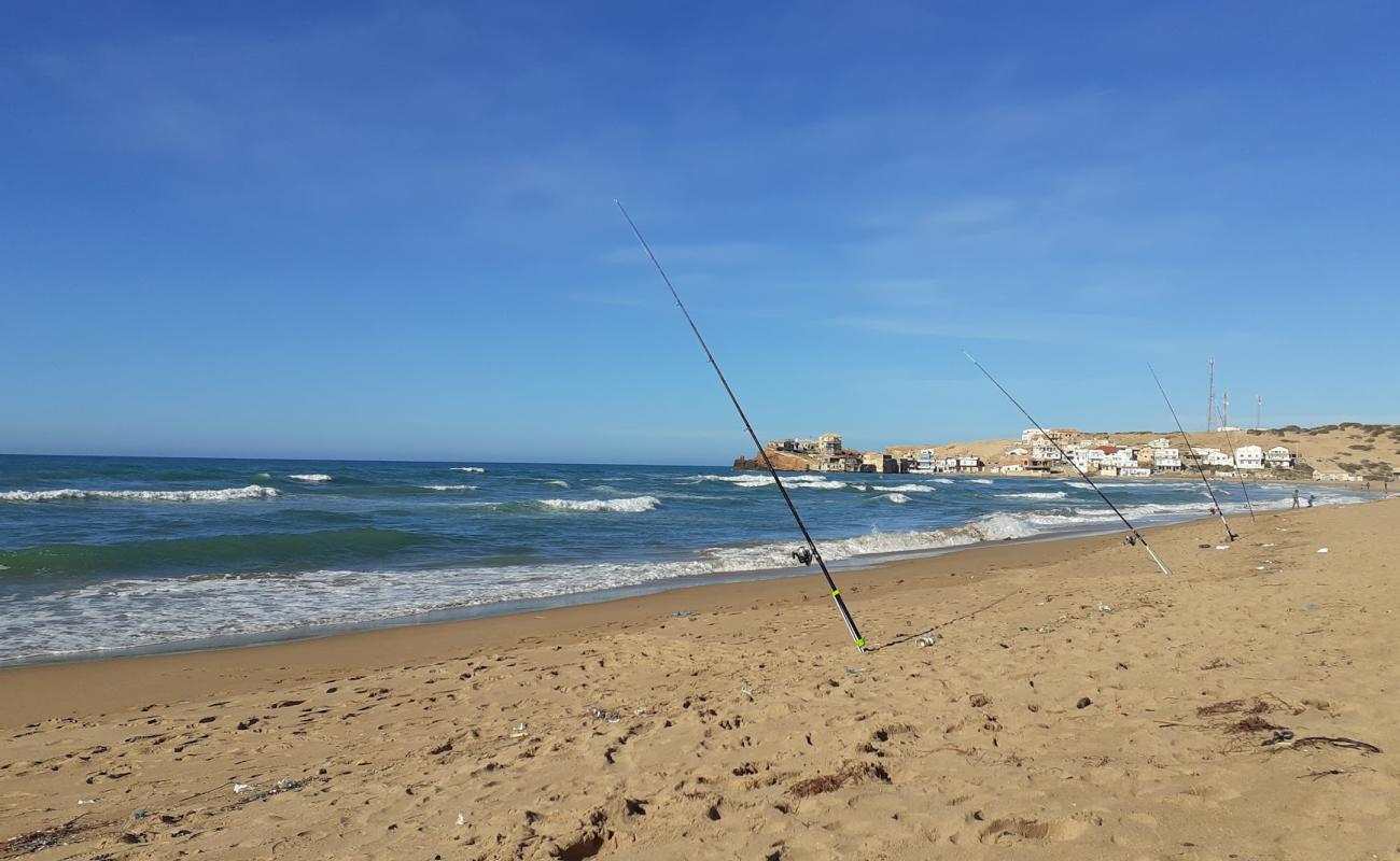 Foto af Plage Terga med lys sand overflade