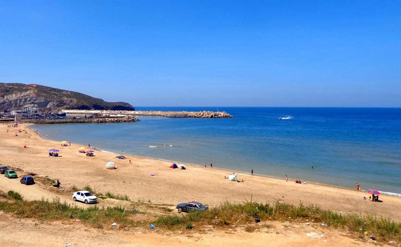 Foto af Plage Bouzedjar med lys sand overflade