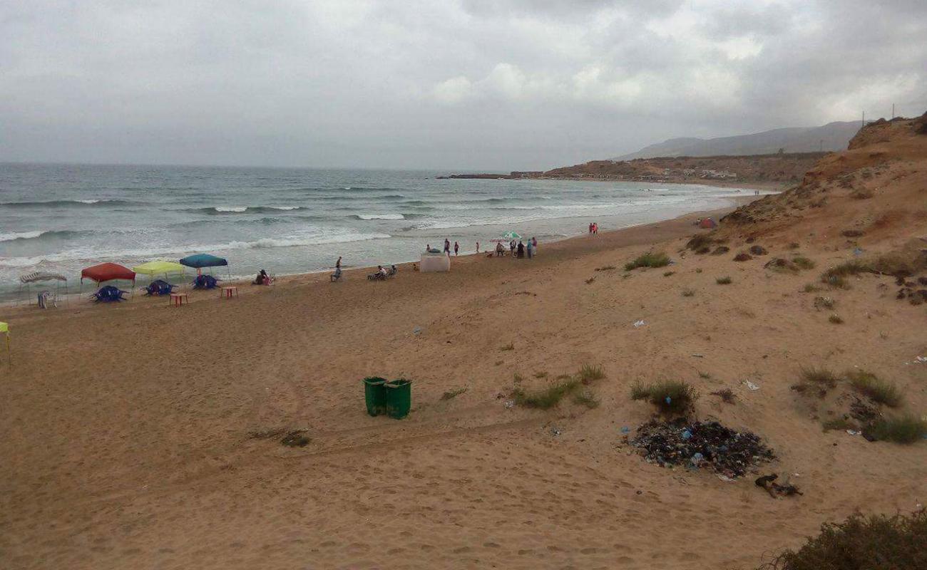 Foto af Cap Blanc med lys sand overflade