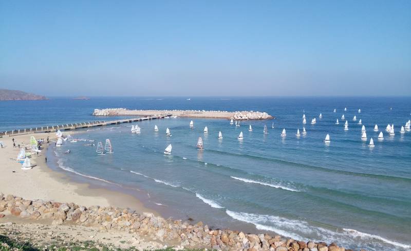 Foto af Les Dunes Plage med lys sand overflade