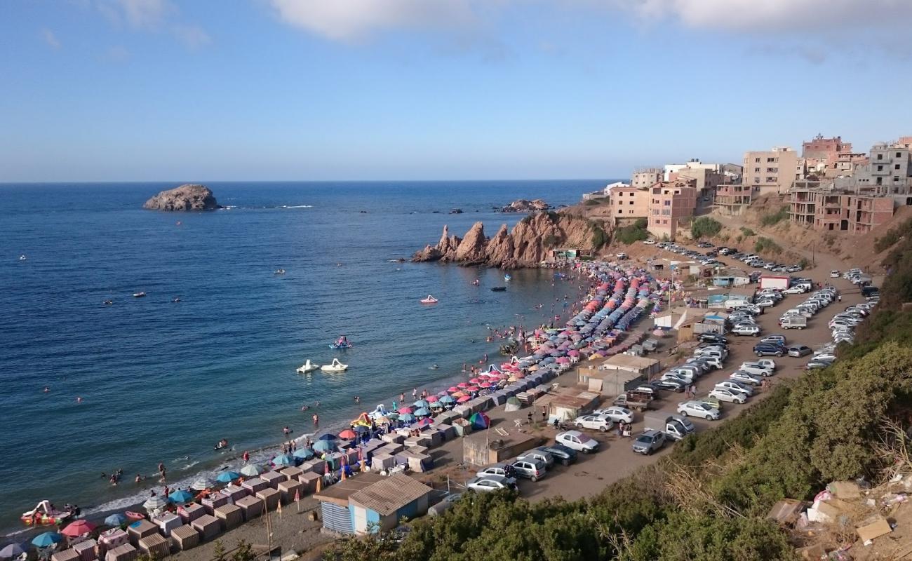 Foto af Plage Bleu med let fin sten overflade