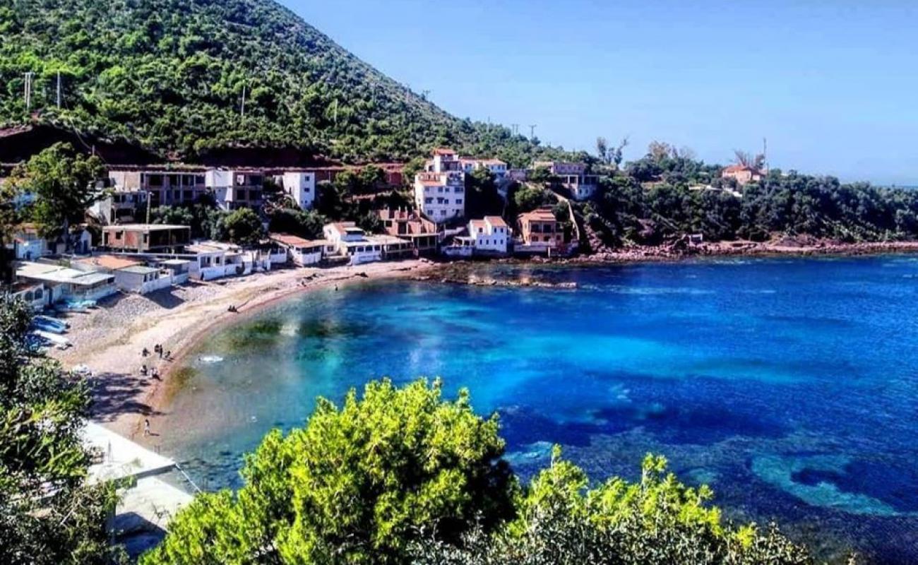 Foto af Carroubier beach med sten overflade