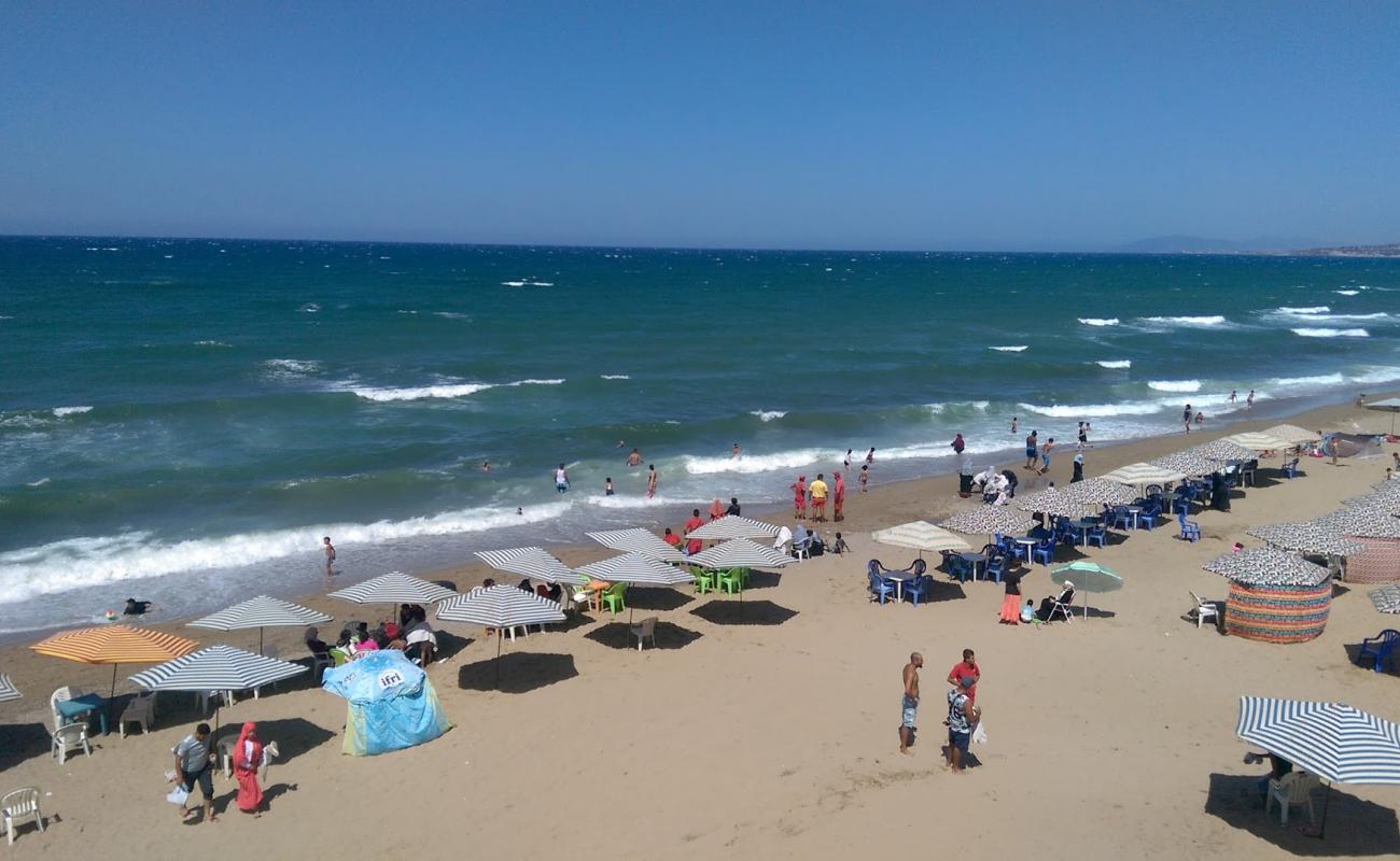 Foto af Plage de Boumerdes med lys sand overflade