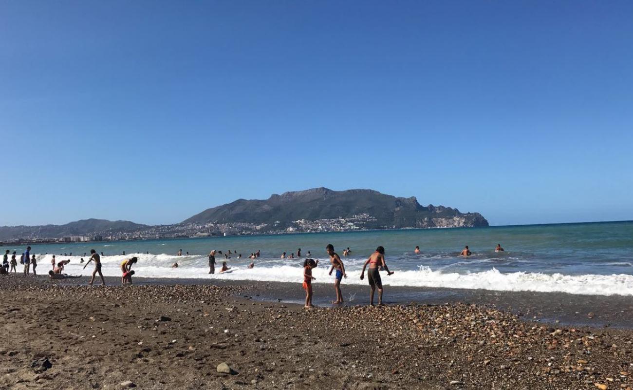 Foto af Plage El Maghra med let sand og småsten overflade