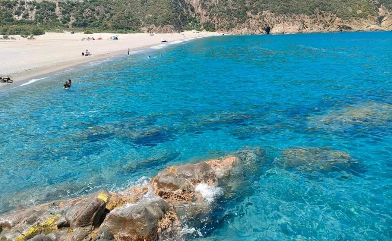 Foto af Zakkor Beach med let fin sten overflade