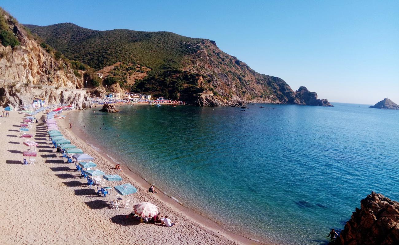 Foto af Plage Ravin des Lions (La Carriere) med let fin sten overflade