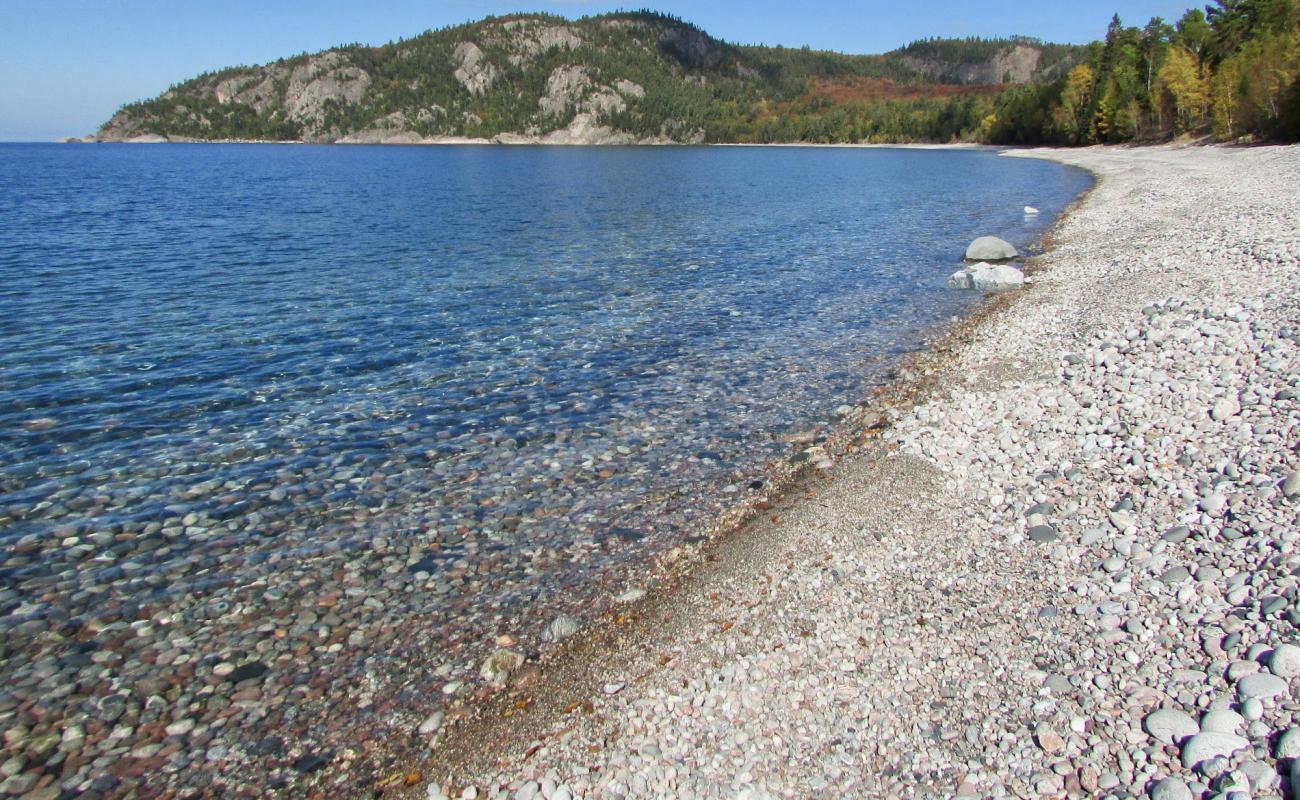 Foto af Alona Bay med sten overflade