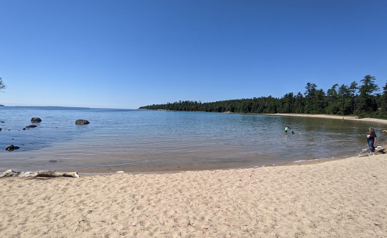 Foto af Katherine Cove med lys sand overflade