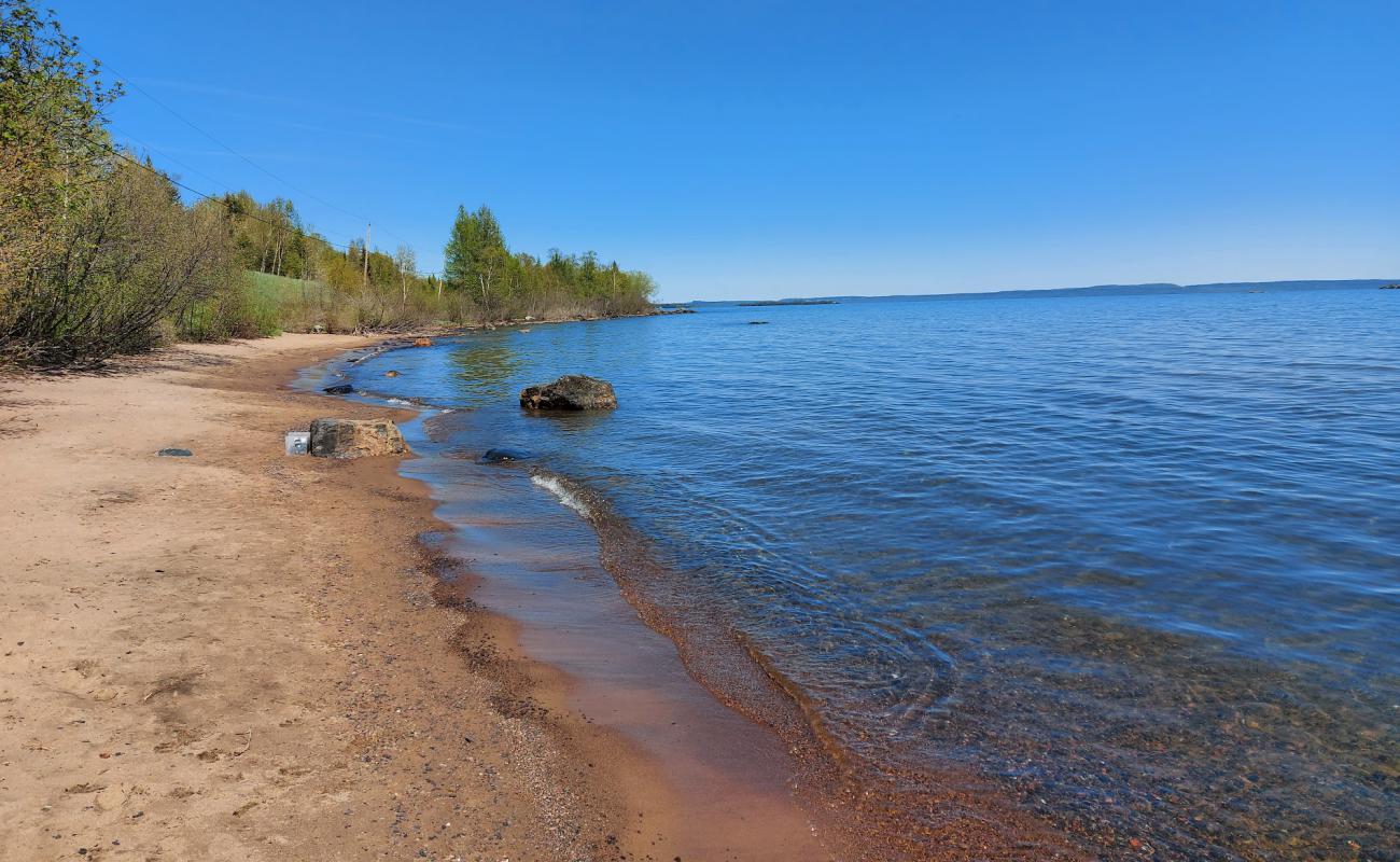 Foto af Wild Goose Beach med lys sand overflade