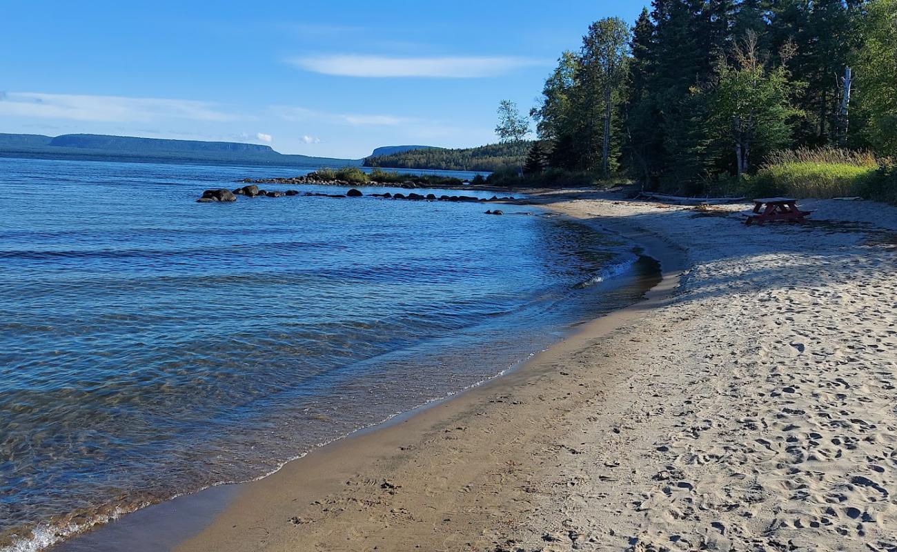 Foto af Thunder Bay beach med lys sand overflade