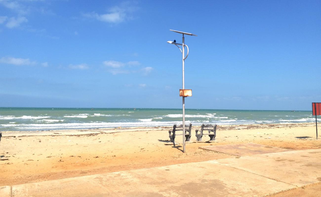 Foto af Pesalai Beach med lys sand overflade