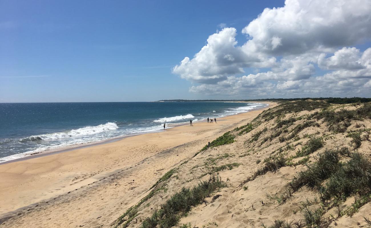 Foto af Panama Central Beach med lys fint sand overflade