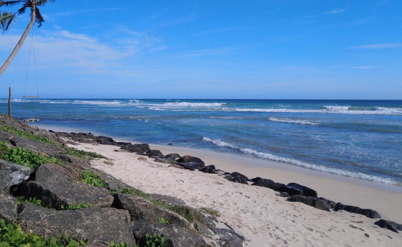 Foto af Dommannegoda Beach med lys fint sand overflade