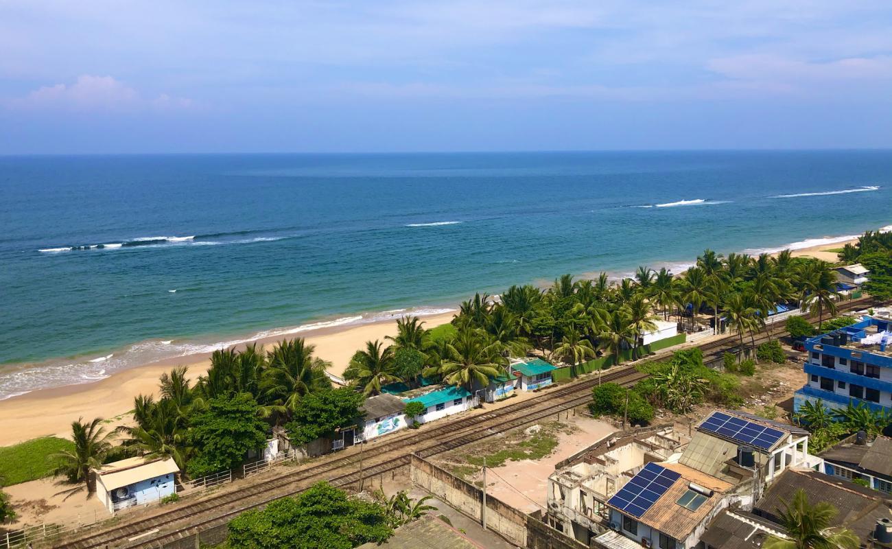 Foto af Dehiwala Beach med lys sand overflade