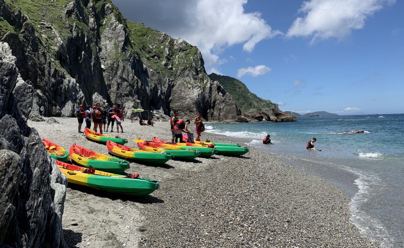 Foto af Wuyanjiao Strand med grå fin sten overflade