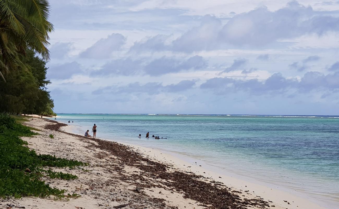 Foto af Turoa beach med lys sand overflade