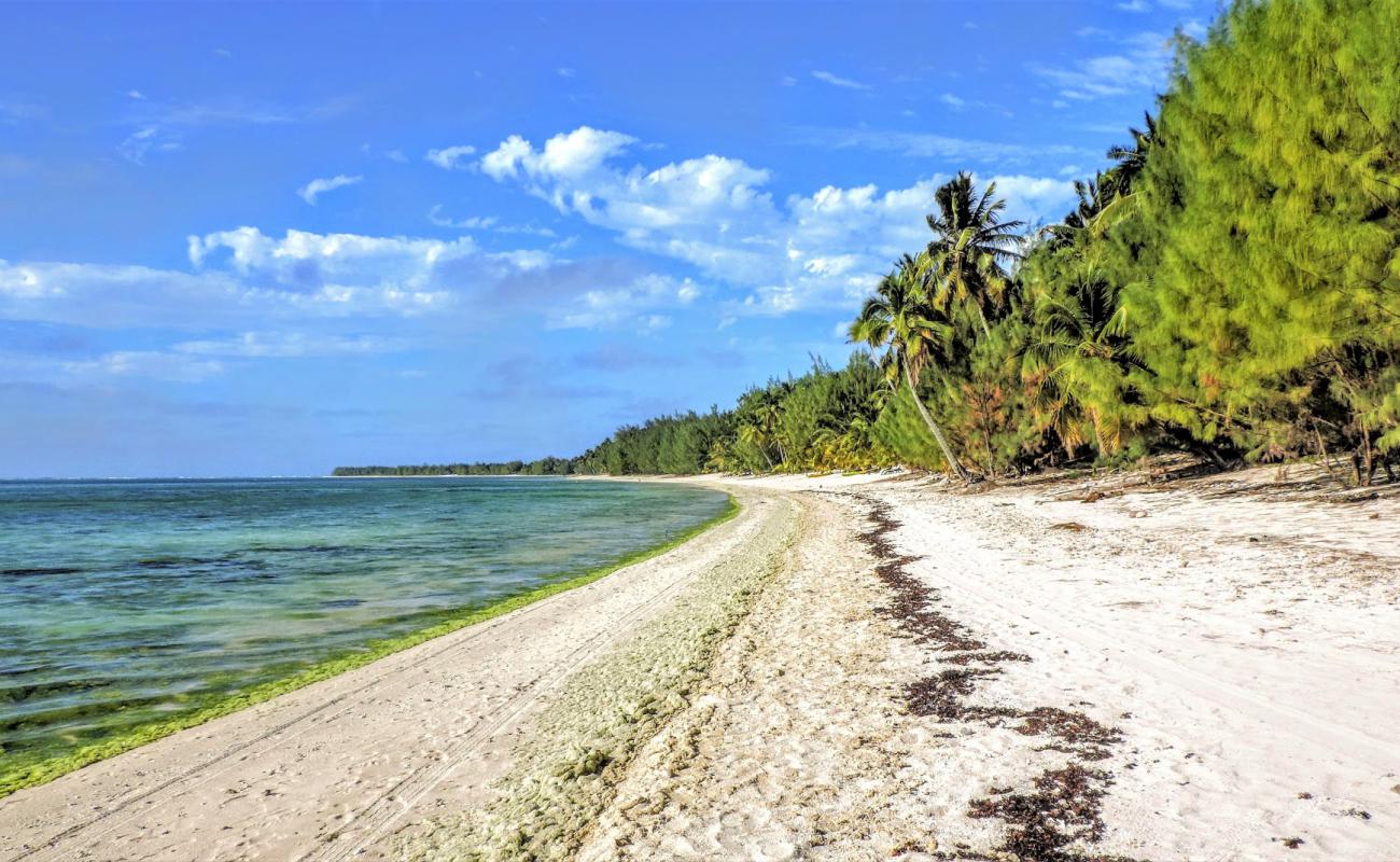 Foto af Aitutaki Beach og bosættelsen