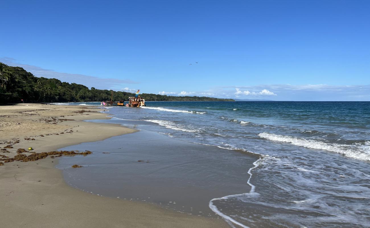 Foto af Manzanillo beach med lys sand overflade