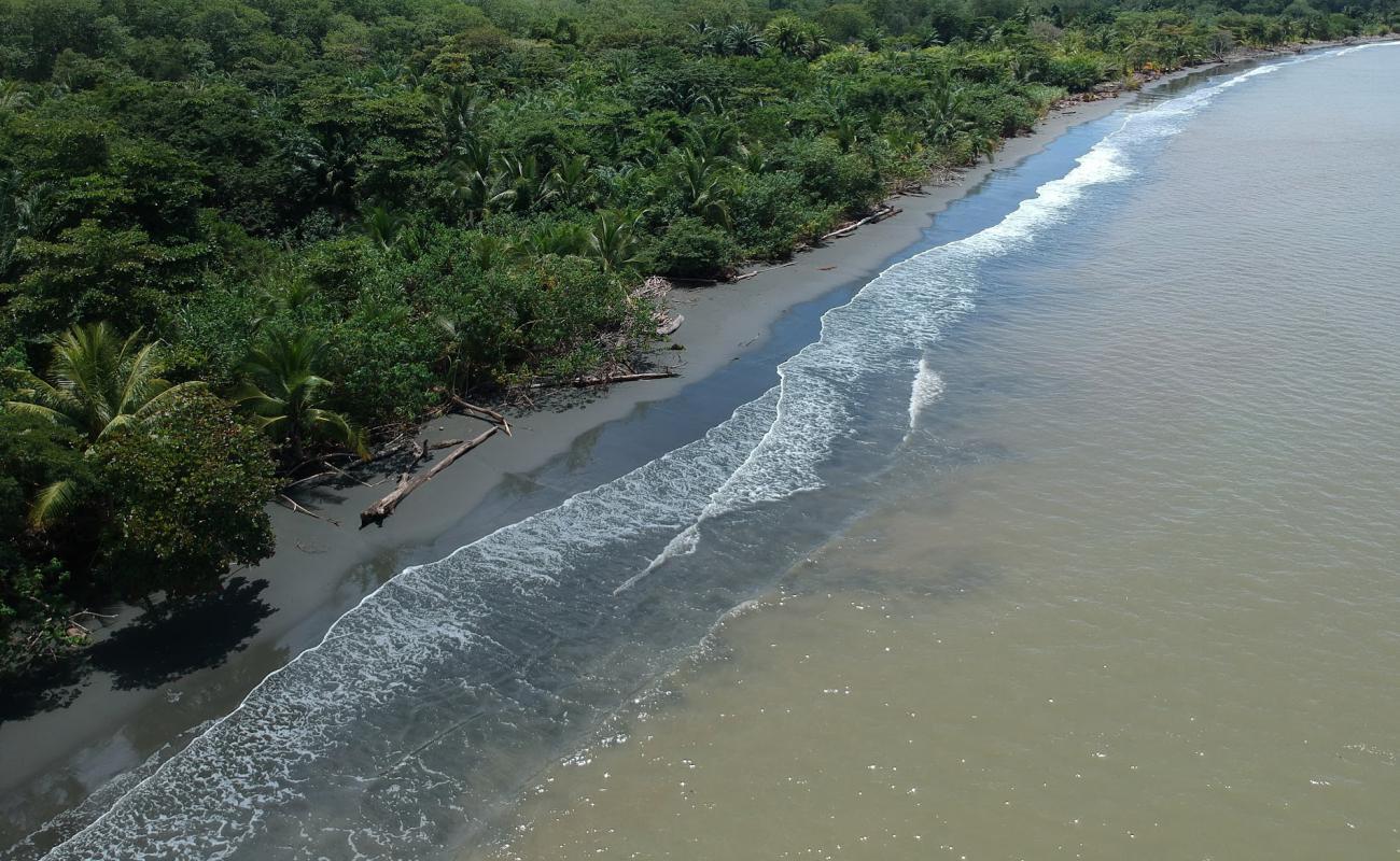 Foto af Playa Azul med grå sten overflade