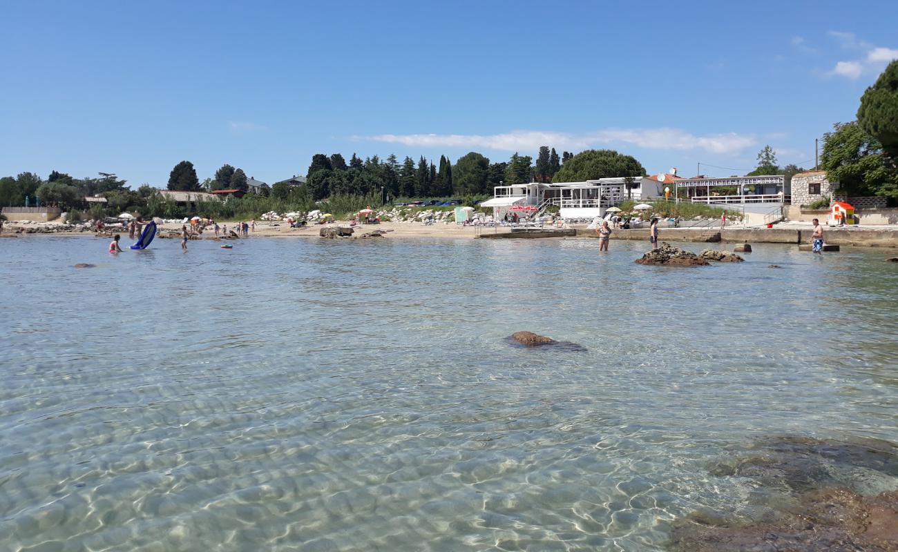 Foto af Zambratija beach med lys sand overflade