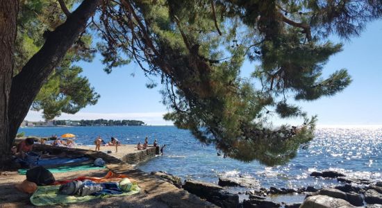 Porec hotel beach