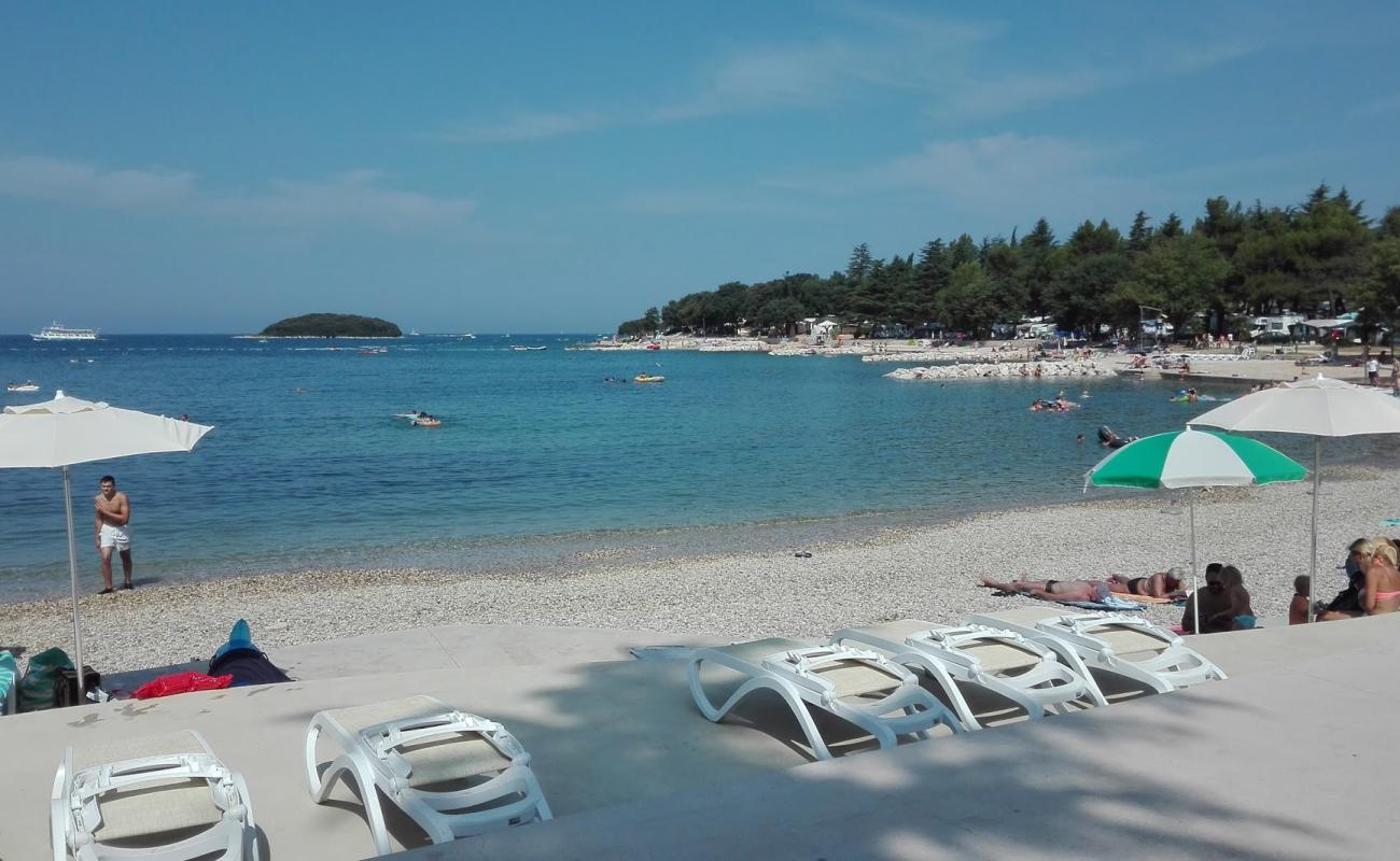 Foto af Valkanela beach med let fin sten overflade