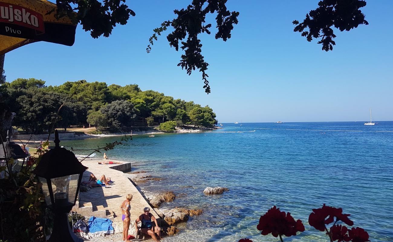 Foto af Orsera beach med grå fin sten overflade