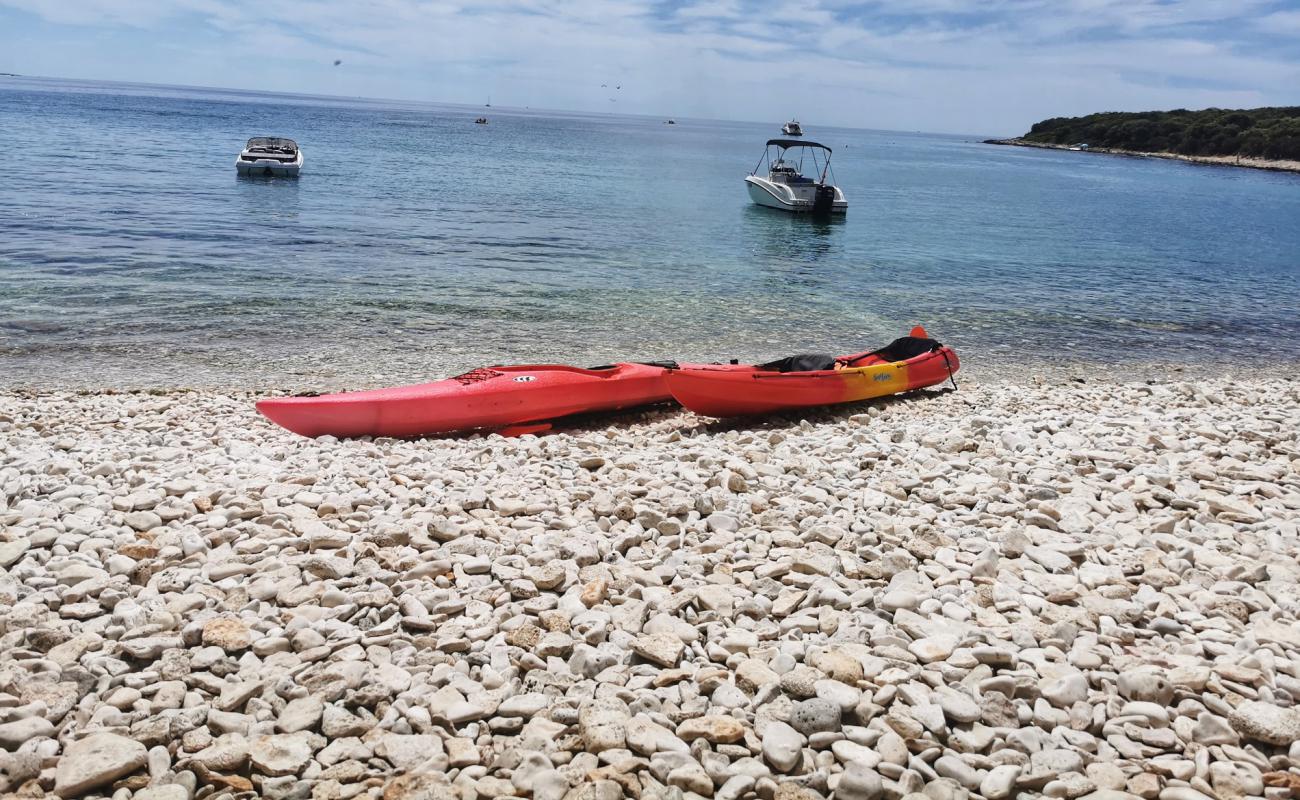 Foto af Luna beach med hvid sten overflade