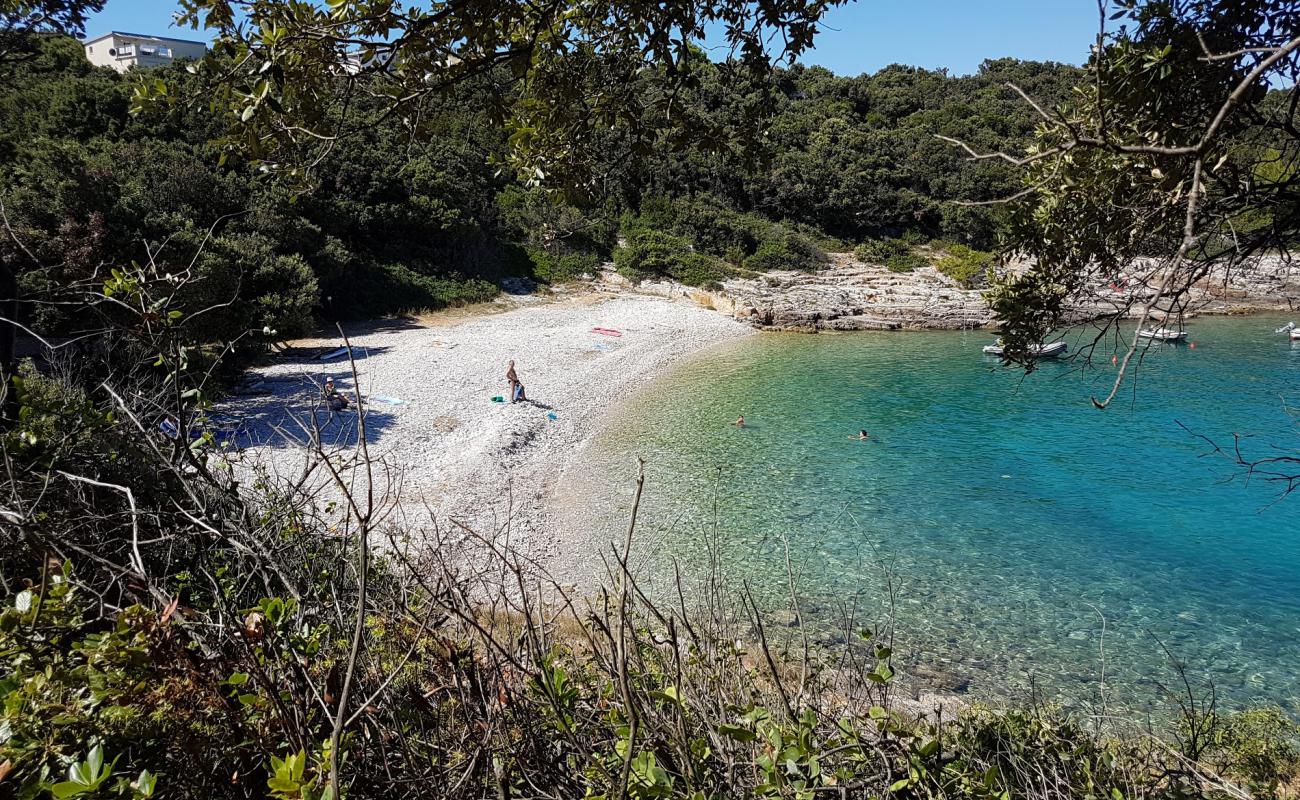 Foto af Skrila beach med let sten overflade