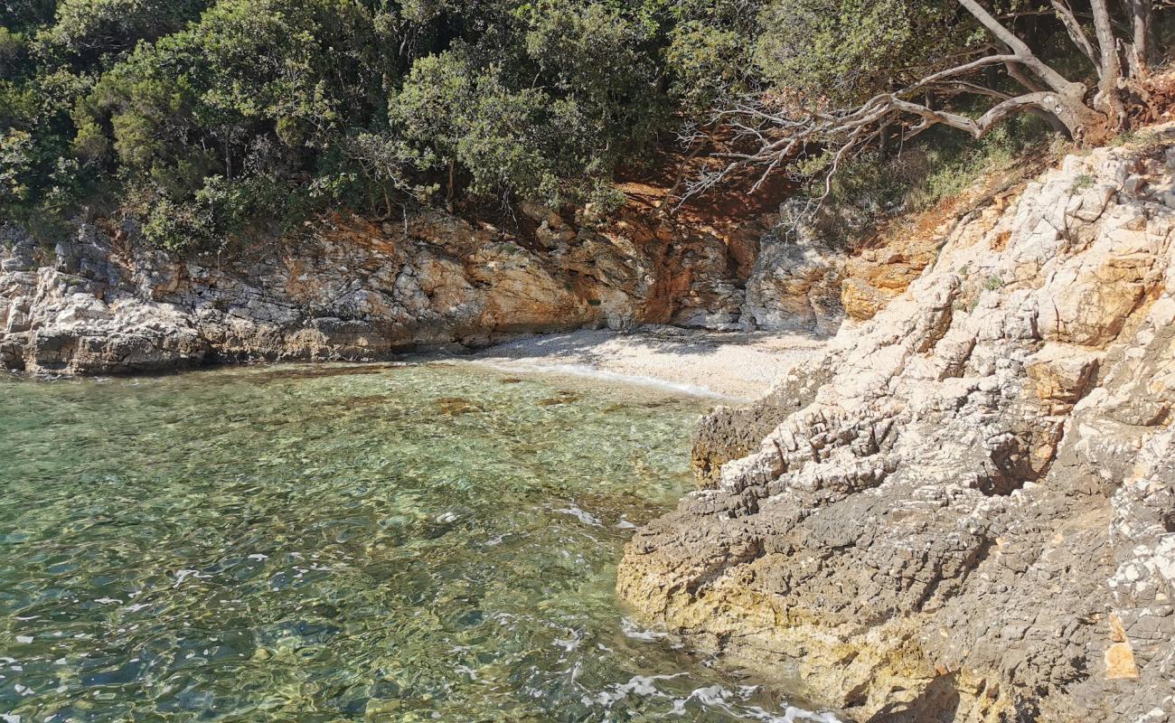 Foto af Mali Portluk beach med let fin sten overflade