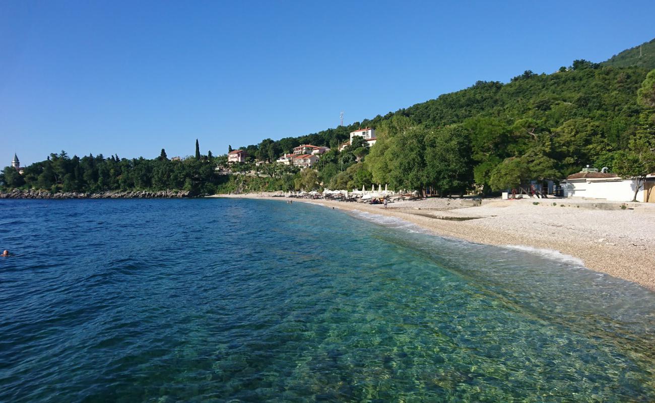 Foto af Medveja Strand med let sten overflade