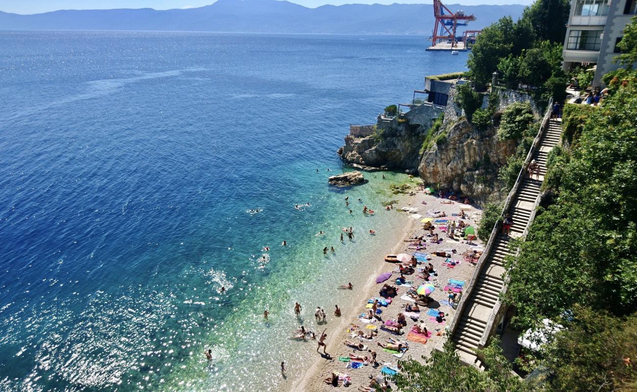 Foto af Sablicevo beach med let fin sten overflade