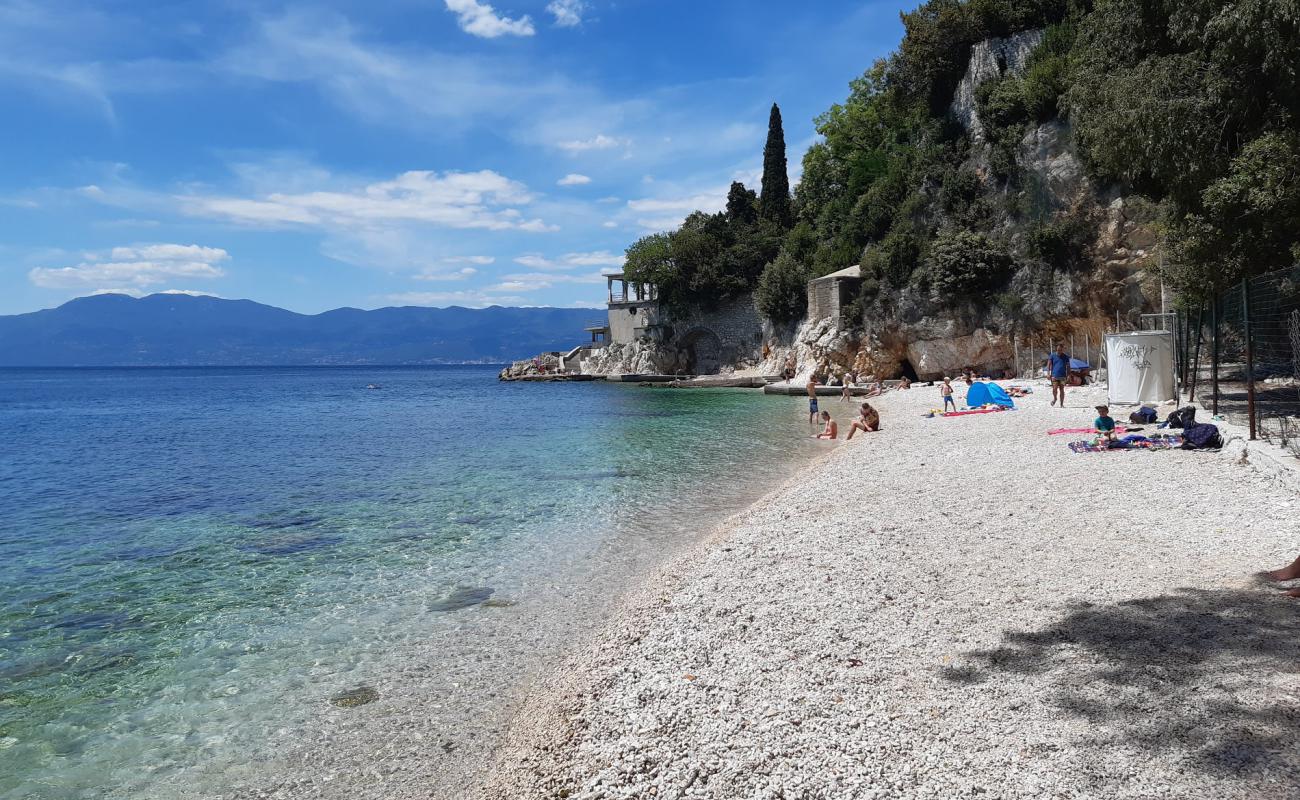 Foto af Glavanovo beach med let fin sten overflade