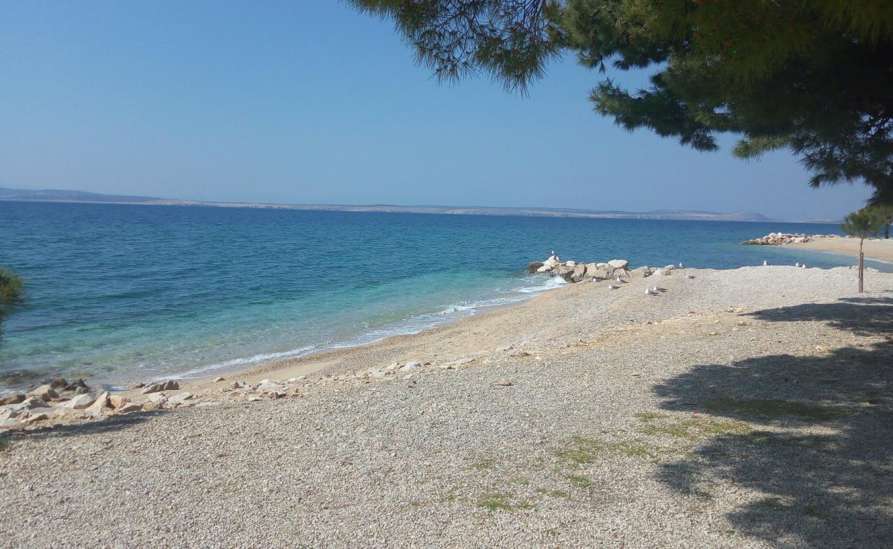 Foto af Crikvenica beach med let fin sten overflade