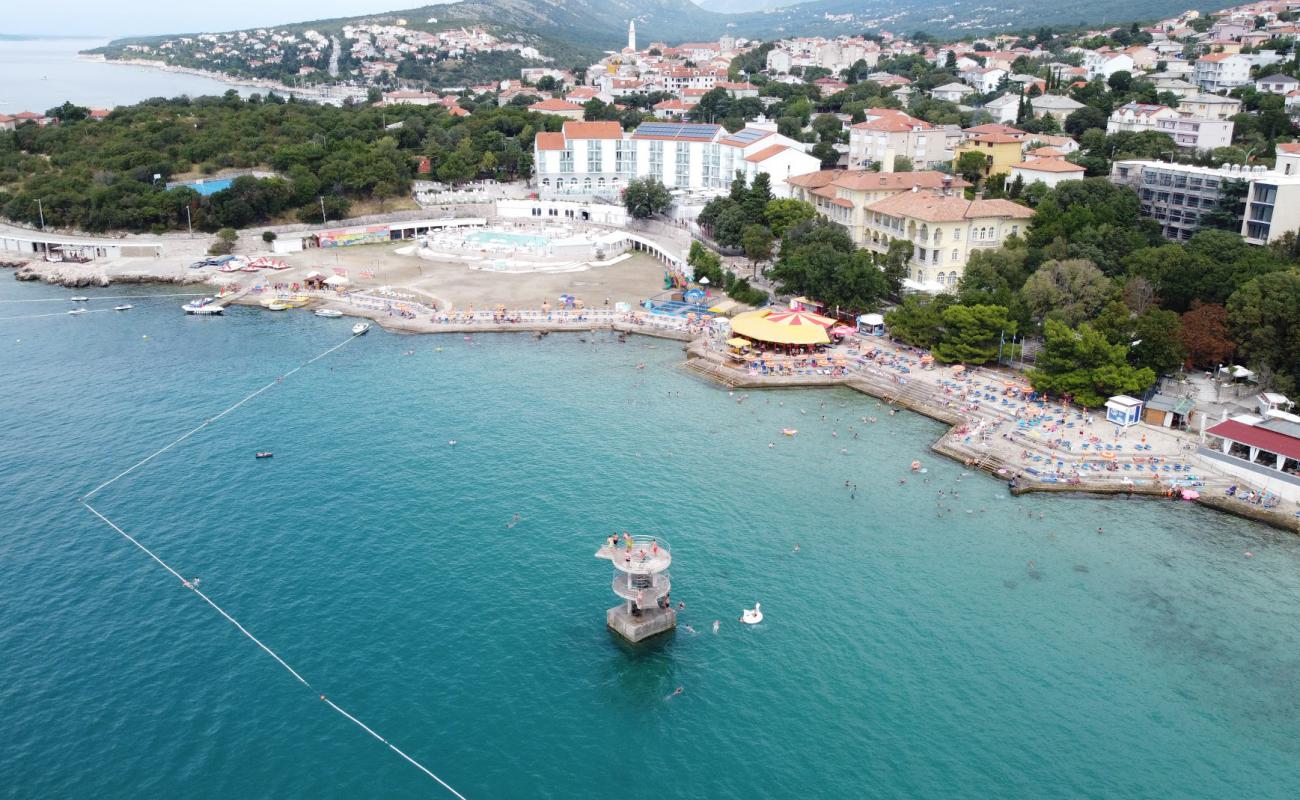 Foto af Novi beach med let fin sten overflade