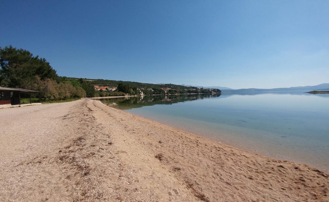 Foto af Posedarje beach med let fin sten overflade